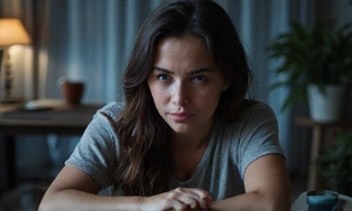 Anya R. before her transformation