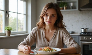 Anya R. after her transformation